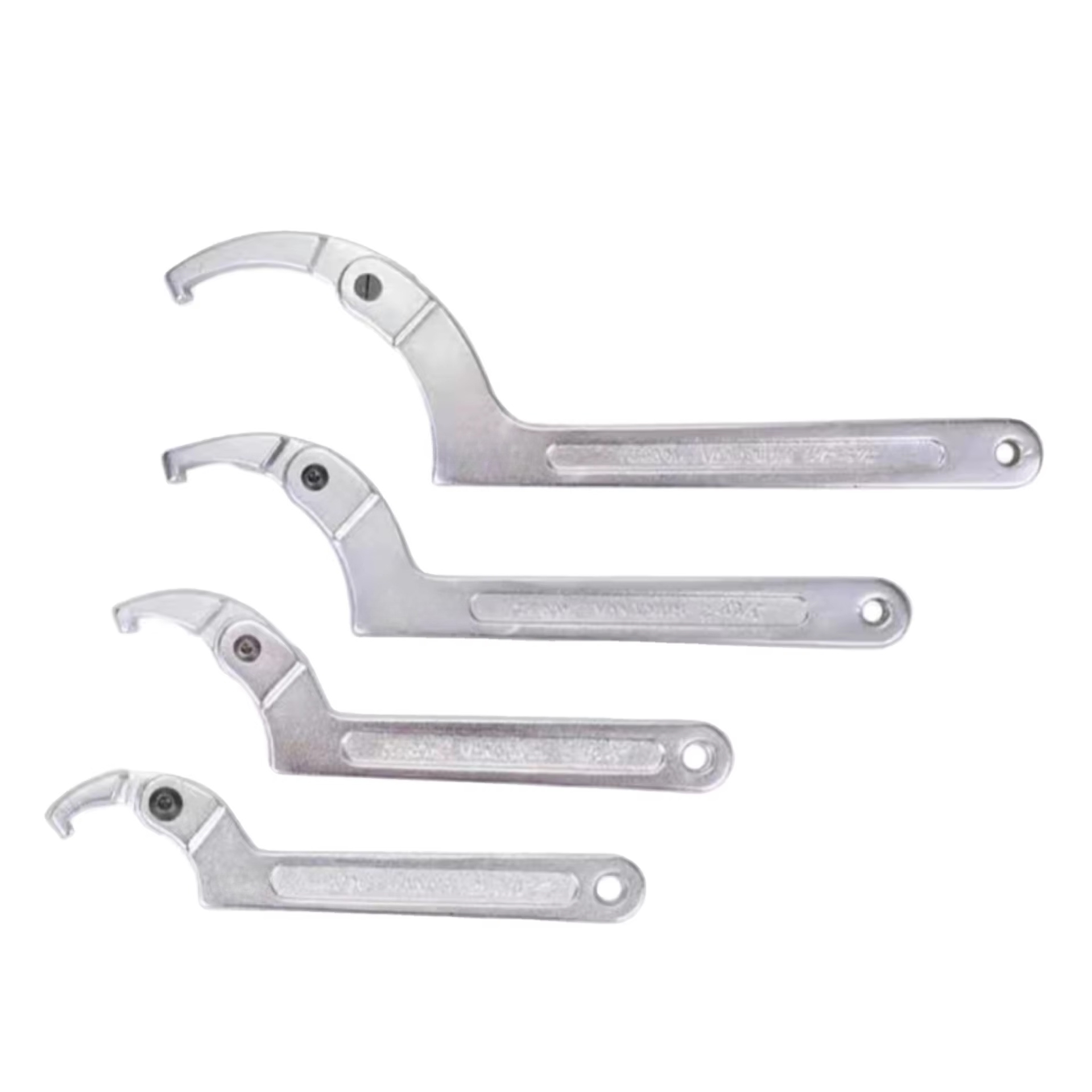 Wrench Set - 고품질 조절식 크레센트 렌치 4개 세트