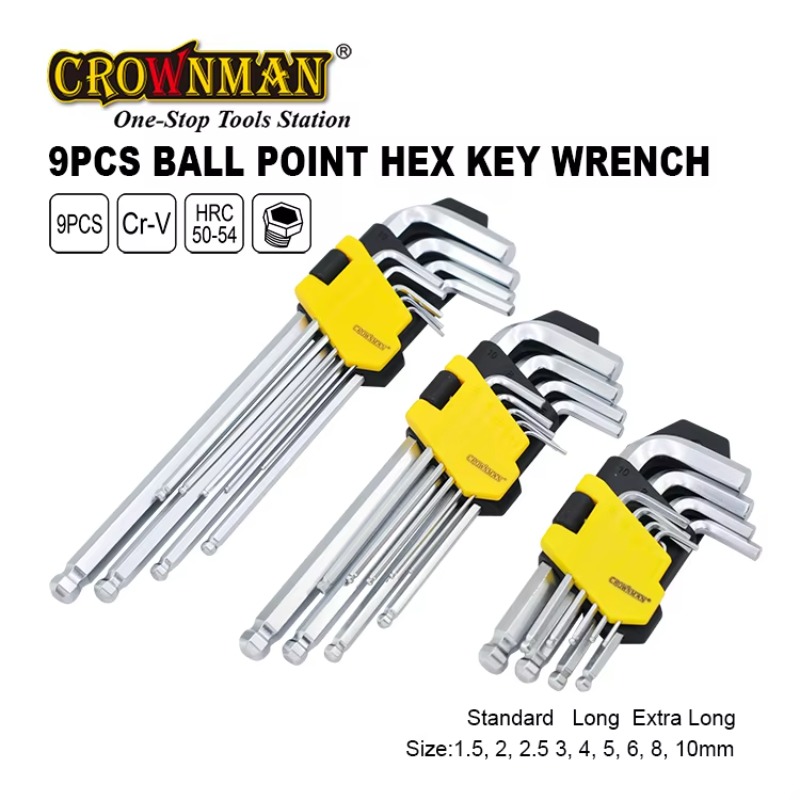 메카닉 툴즈 클래식 CR-V 9종 볼 포인트 육각 키  - Wrench Set 리뷰 및 가격